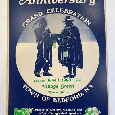 Poster of 300th Anniversary of Founding Bedford