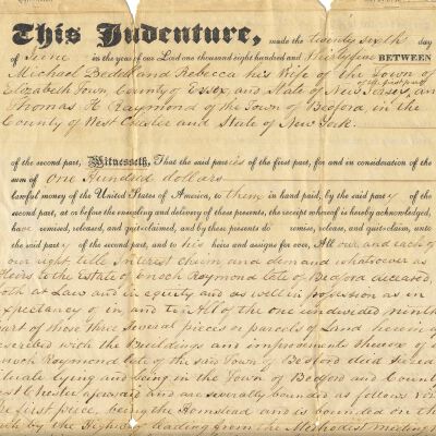 Quit Claim of Michael and Rebecca Bedell