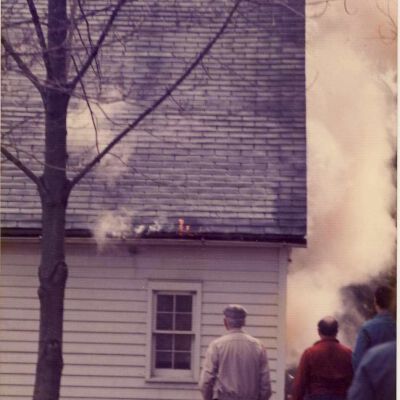Fire at Historical Hall, 1976