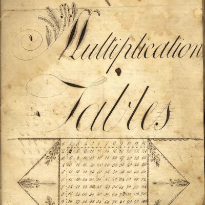 Stephen Frost's Arithmetic Book, 1803