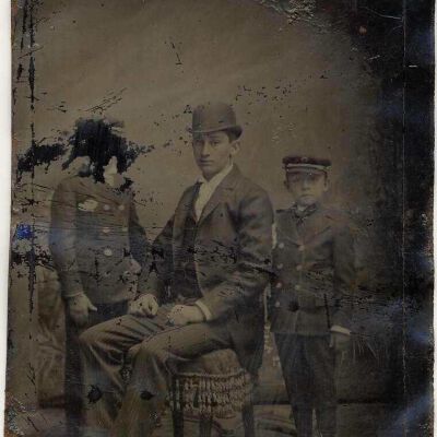 Unknown group of young men