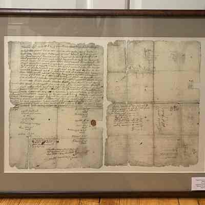 Facsimile of Purchase of Bedford Papers