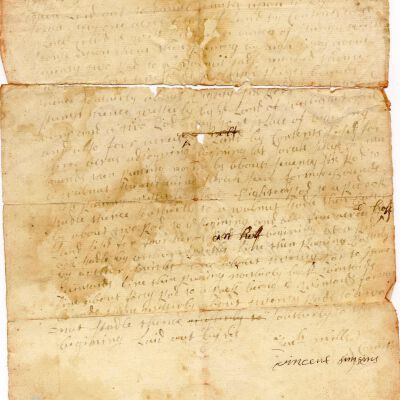 Deed, Reuben Kellum, 1738