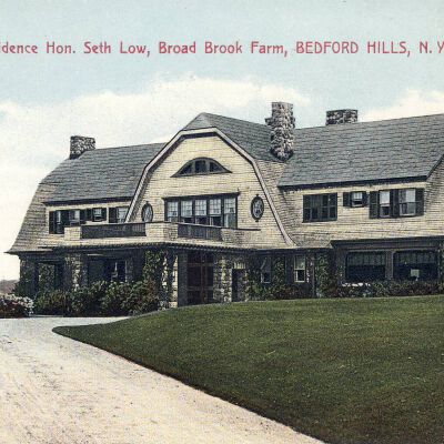Seth Low House, circa 1904, Bedford Hills, NY