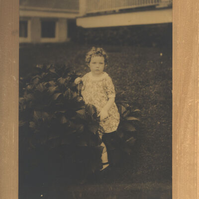 Photo of unidentified young girl
