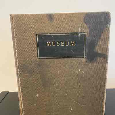 Museum Guest book, 1913-1957