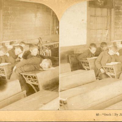 School House Interior, 1892