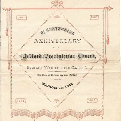 Bi-Centennial Anniversary of the Bedford Presbyterian Church