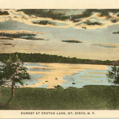Sunset at Croton Lake, Mount Kisco, NY