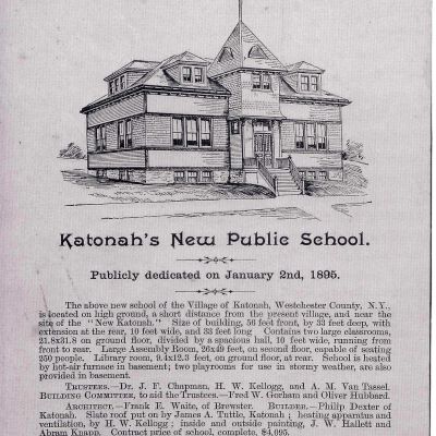Katonah's New Public School