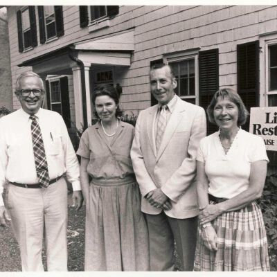 Library Restoration project, 1987