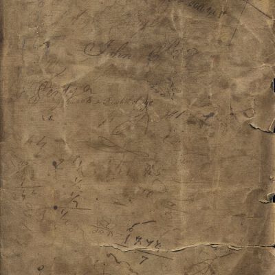 John Collyer's Account Book, 1819