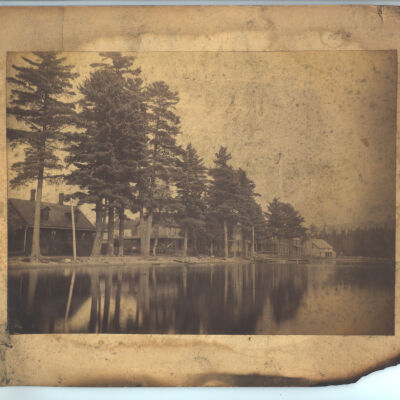 Meacham Lake, Denny Cottage - Family Home, 8 Sept, 1889