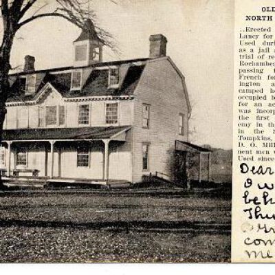 B & W Postcard