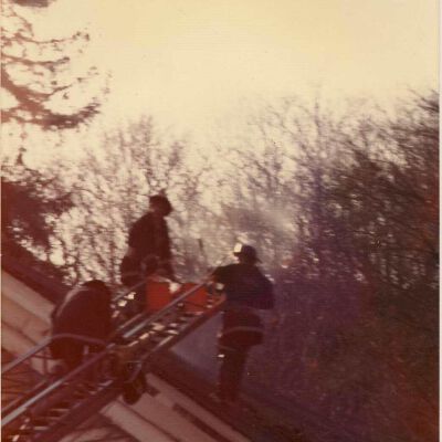 Fire at Historical Hall, 1976