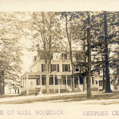 Residence of Miss Woodcock, Bedford Centre