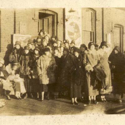 Group of unidentified women