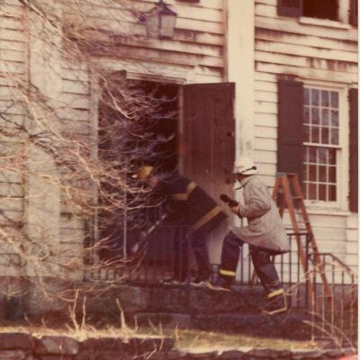 Fire at Historical Hall, 1976