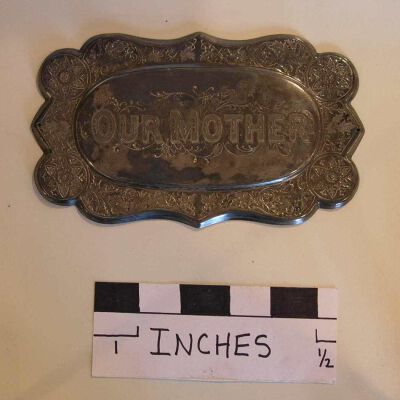 Plate, Coffin