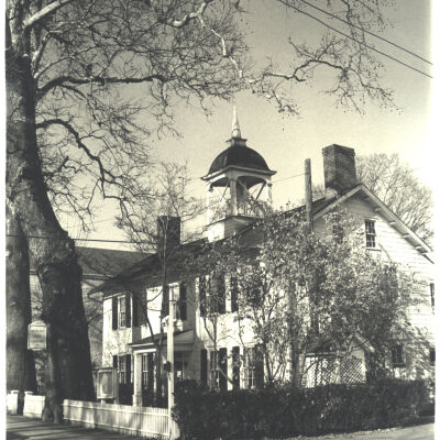 Bedford Library in autumn