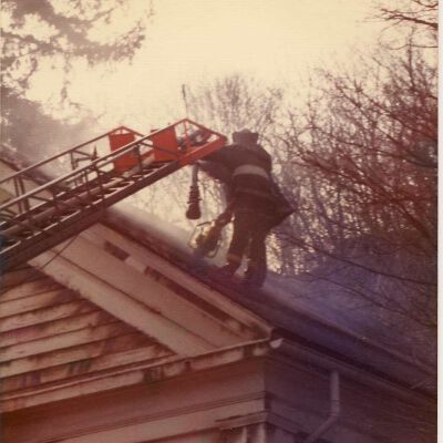Fire at Historical Hall, 1976