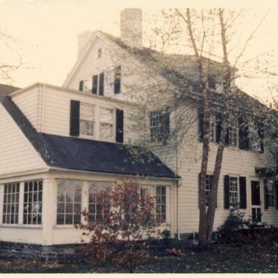 Back of unidentified house