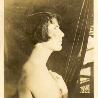 Unidentified woman, written on back: "Colgate"