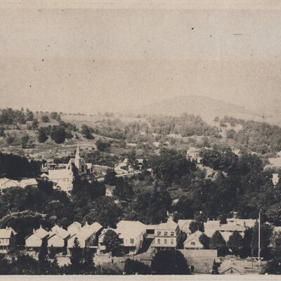 Old Katonah looking toward Muscoot Mt.