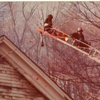 Fire at Historical Hall, 1976