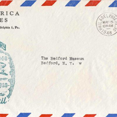 Special Issue Philatelic Cover commemorating the 30th Anniversary of the first Air Mail route, 1948