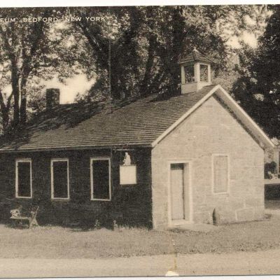 Stone Jug School House as the Bedford Museum