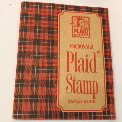 Macdonald Plaid Stamp Saver Book