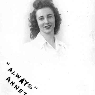 "Always" Annette, ca 1936