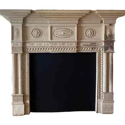 Gayle-Locke House Mantel