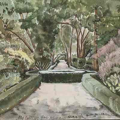 "Old College for Women's Garden"