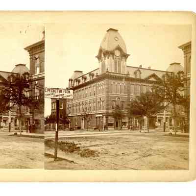 Stereograph of the Columbia City Hall (no.18) - "Popular Series of Southern Views"