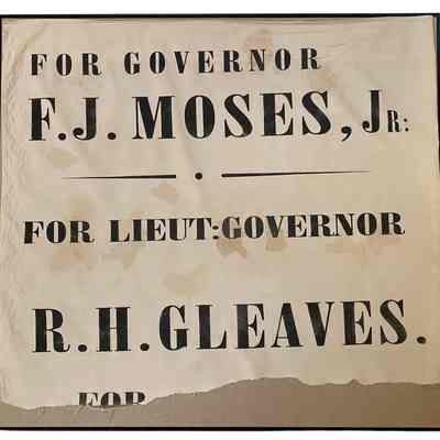 Political Banner (Reproduction) (Loan)