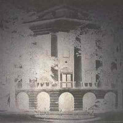 Engraving Plate of Mills Building