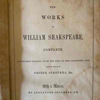 "The Works of Shakspeare"