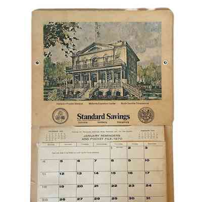 Promotional Calendar for the Standard Savings and Loan Association (1970)