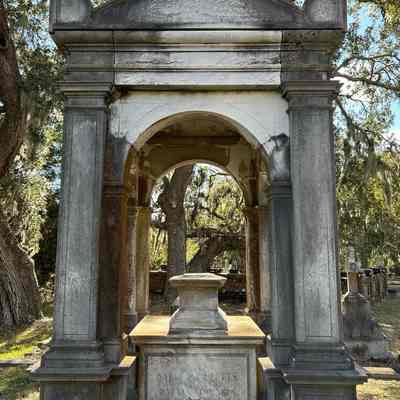 Sarah's grave marker at Magnolia Cemetery in Charleston, South Carolina.: Photo by Rachel Gregor
