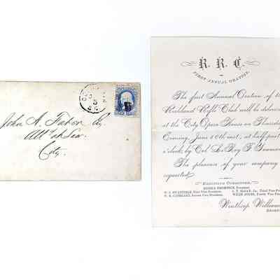 Invitation and Envelope