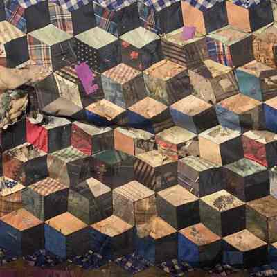 Patchwork Silk Quilt