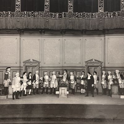 Photograph, Masonic Play: "The Traitor" (1942)