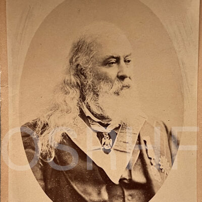 Photograph, cabinet card: Albert Pike