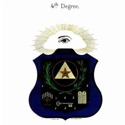 Ancient and accepted Scottish rite; illustrations of the emblems of the thirty-three degrees