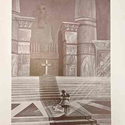 One of several prints included in the publication's collection.