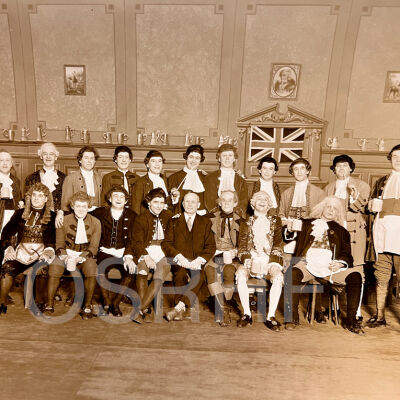 Photograph, Oakland Scottish Rite Players: "John Brent: A Masonic Play of the Revolutionary Period"