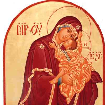 E03 Virgin Mary Iconostasis