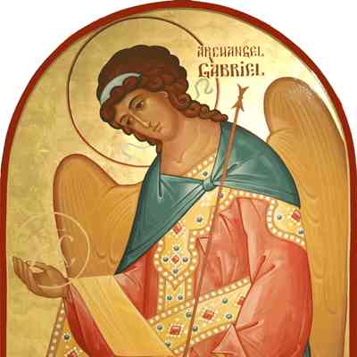 E07 Archangel Gabriel Iconostasis